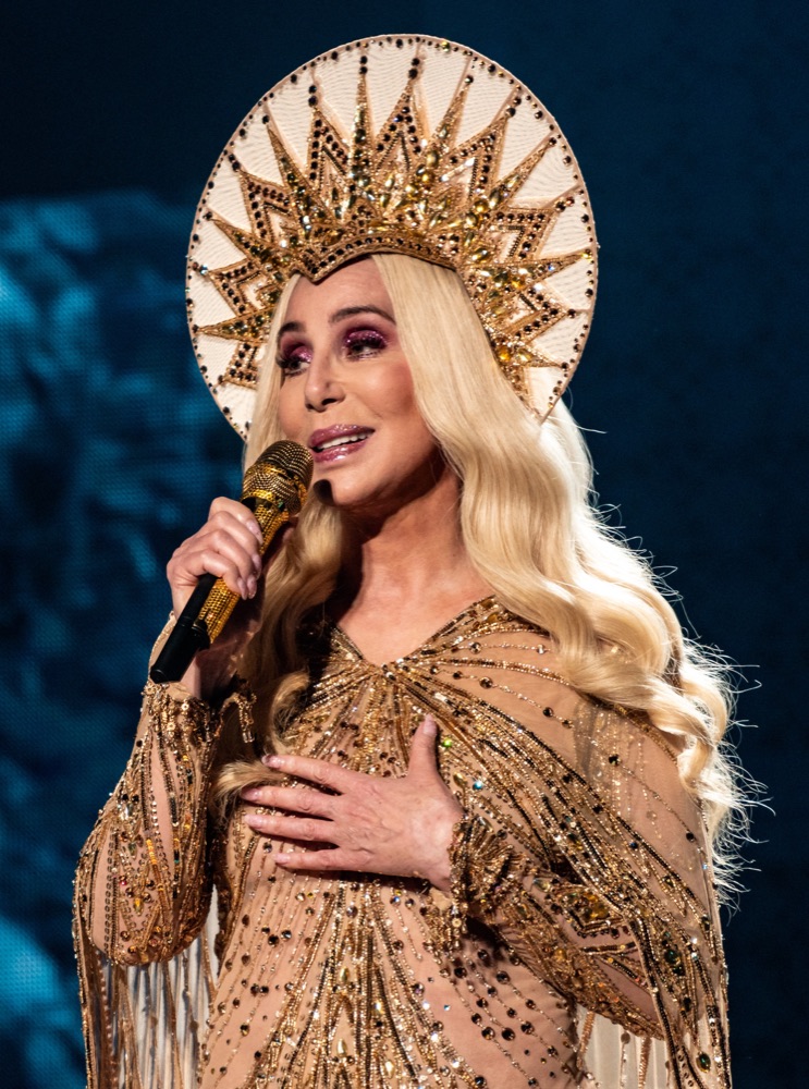 Cher in a temporary editorial photograph