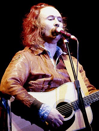 David Crosby in a temporary editorial photograph