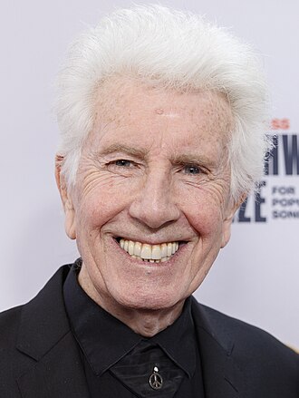 Graham Nash in a temporary editorial photograph