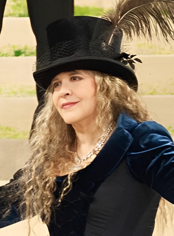 Stevie Nicks in a temporary editorial photograph